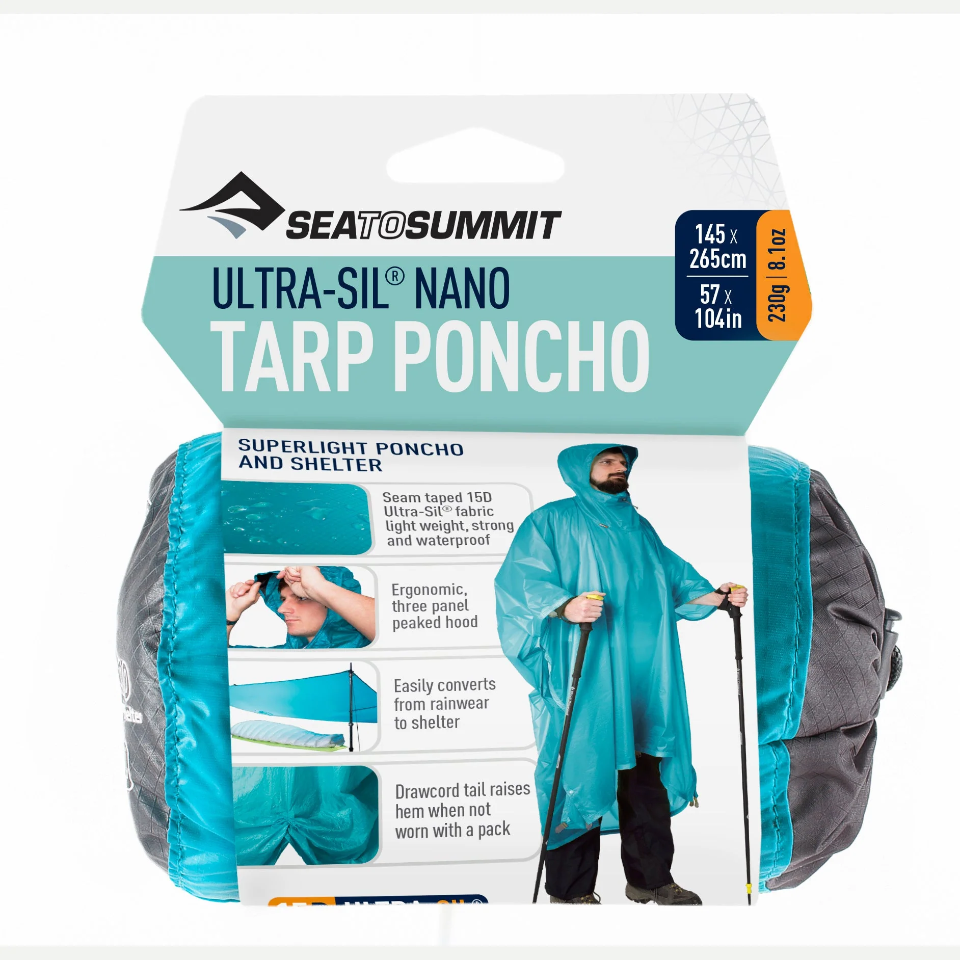 Ultra-Sil Nano Tarp Poncho - Image 3